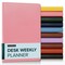 Harbor Desk Weekly Planner 2026 - Calendar Planner and Notebook, Durable Faux Leather, 192 Pages, Softcover & Book Bound - 8 x 5.5 "